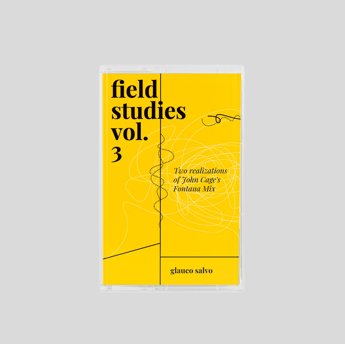 field studies vol.3 cassette's cover